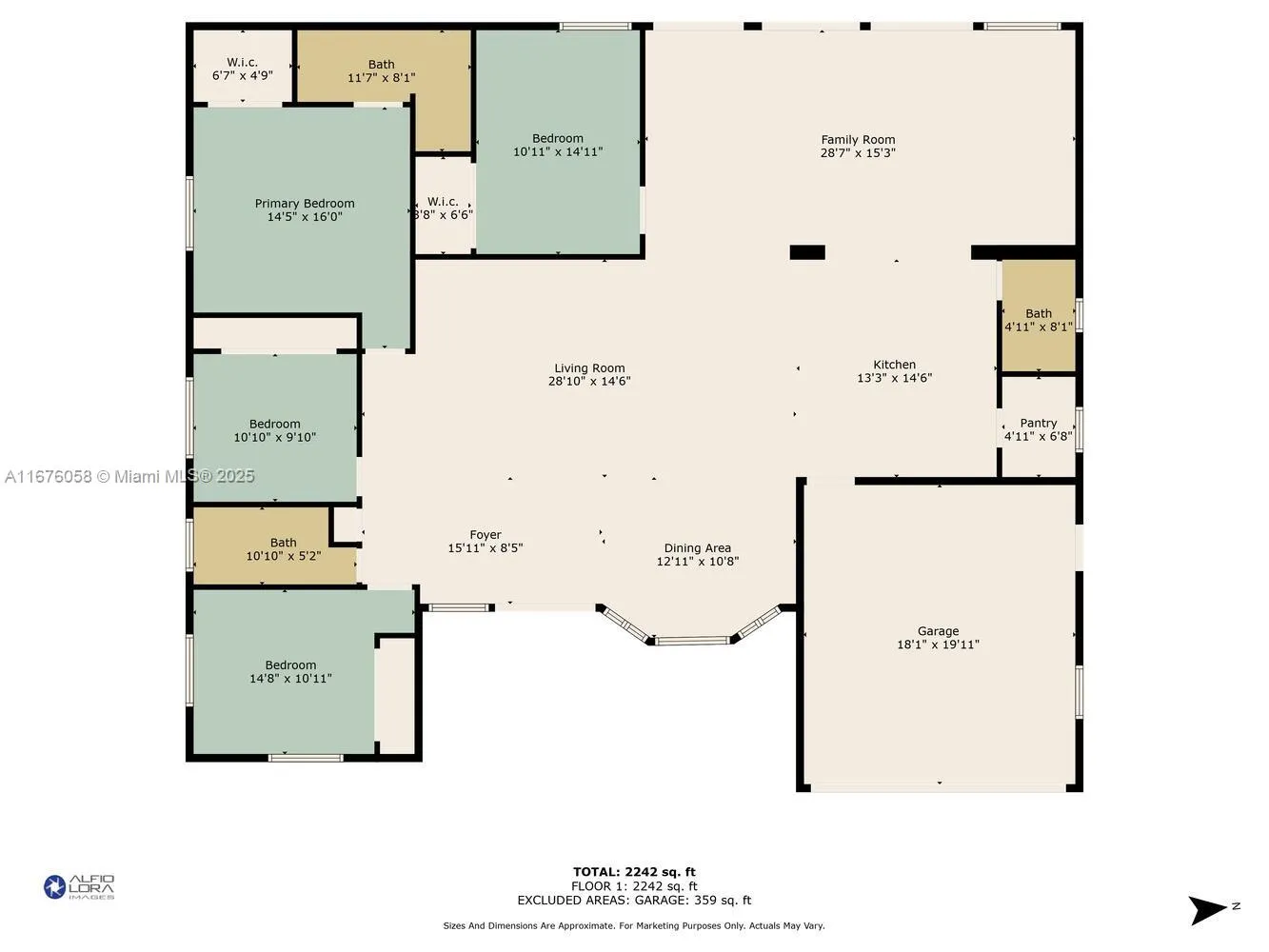 Miami, Florida 33180, United States, 4 Bedrooms Bedrooms, ,3 BathroomsBathrooms,Residential,Active,37735