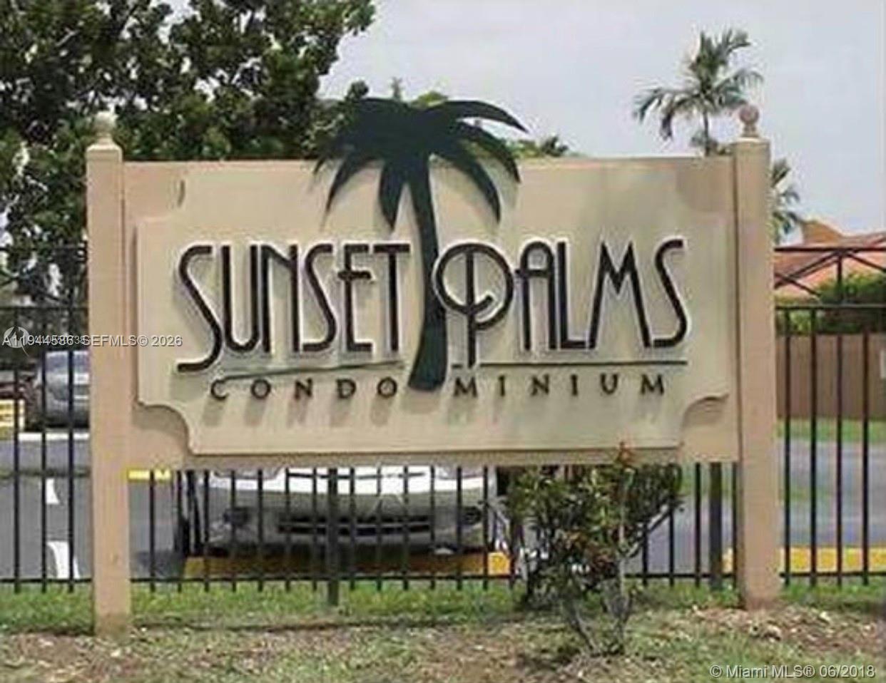 SUNSET PALMS EAST CONDO - Residential Lease