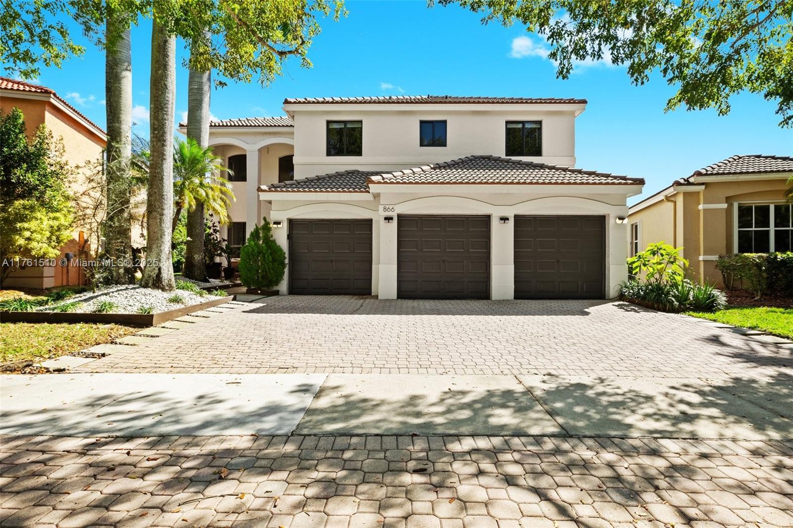 Property for Sale at 866 Hawthorn Ter, Weston, Broward County, Florida - Bedrooms: 5 
Bathrooms: 5  - $1,480,000