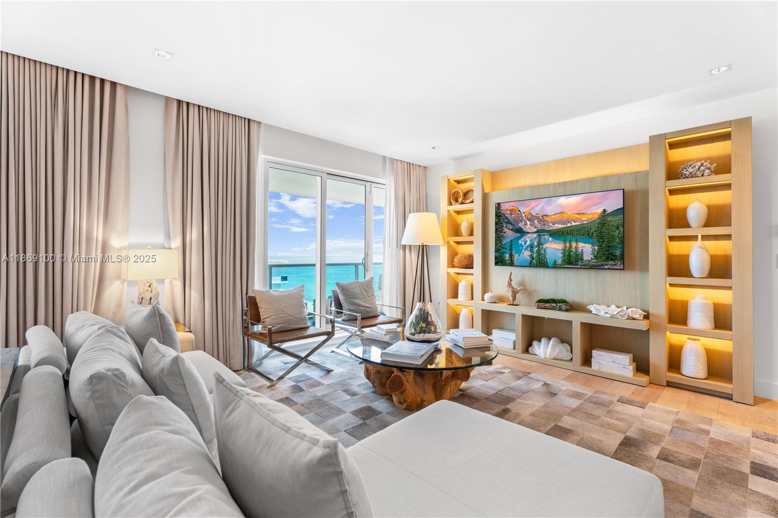 Discover the pinnacle of Miami Beach living in this turnkey 3-bed, 3-bath penthouse at 102 24th St #PH-1705, offering 1,943 SF of modern elegance. Bright and open with oak hardwood floors, spa-like baths, and a sleek kitchen with Sub-Zero and Bosch appliances, it comes fully furnished with the hotel’s curated package. Bask in sweeping ocean and Intracoastal views, then indulge in 5-star amenities: 600 feet of beachfront, four pools, rooftop lounges, spa, 14,000 SF fitness center, farm-to-table dining, concierge, chauffeured Tesla, and 24-hr in-room service. In the heart of South Beach, with flexible daily rentals, it’s the ultimate lifestyle and investment surrounded by world-class dining and enterntainment.