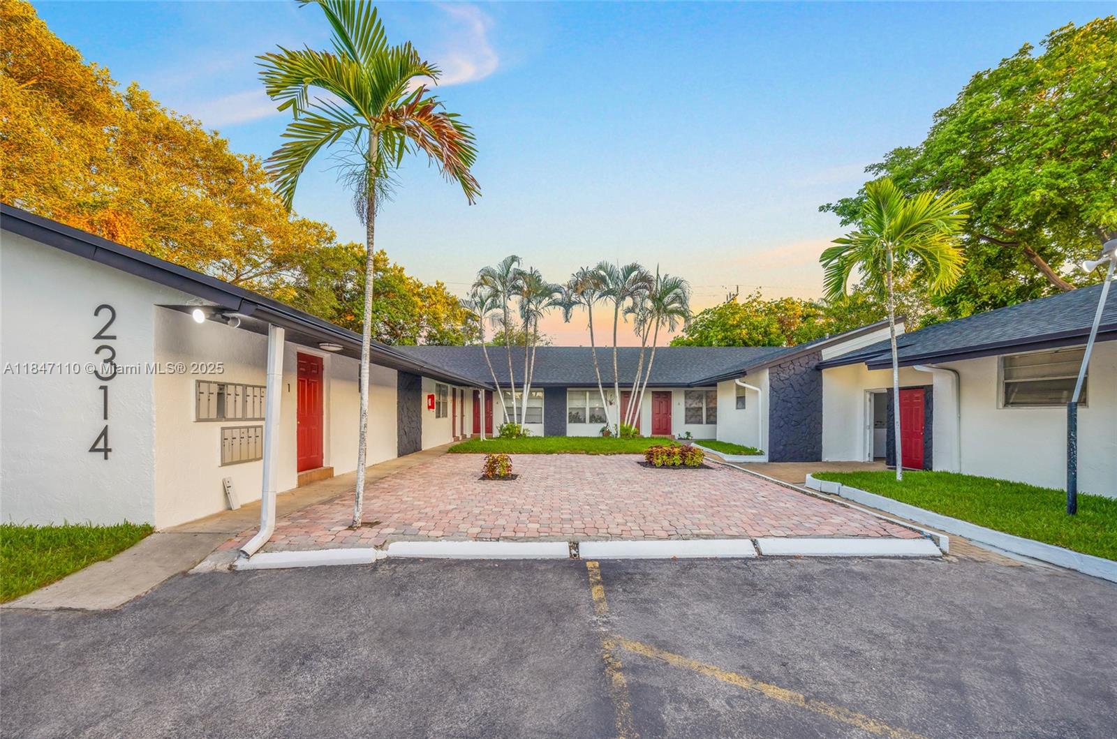 We are pleased to present 2314 Polk St, a fully occupied 13-unit multifamily asset just minutes from Young Circle and Downtown Hollywood. The property features ten 1-bed units, two 2-bed units, and one studio—offering strong rental stability and demand. Recent upgrades include a new roof, central A/C, exterior paint, landscaping, and several renovated interiors. Additional income comes from coin laundry, and there is ample on-site parking. All leases are month-to-month with rents \~33% below market, allowing immediate upside. The property operates at a 5.5% cap rate with a 7% pro forma. Sitting on a 20,000 SF lot with favorable zoning, the site allows redevelopment of up to 37 units—making this a prime opportunity for investors and developers.
