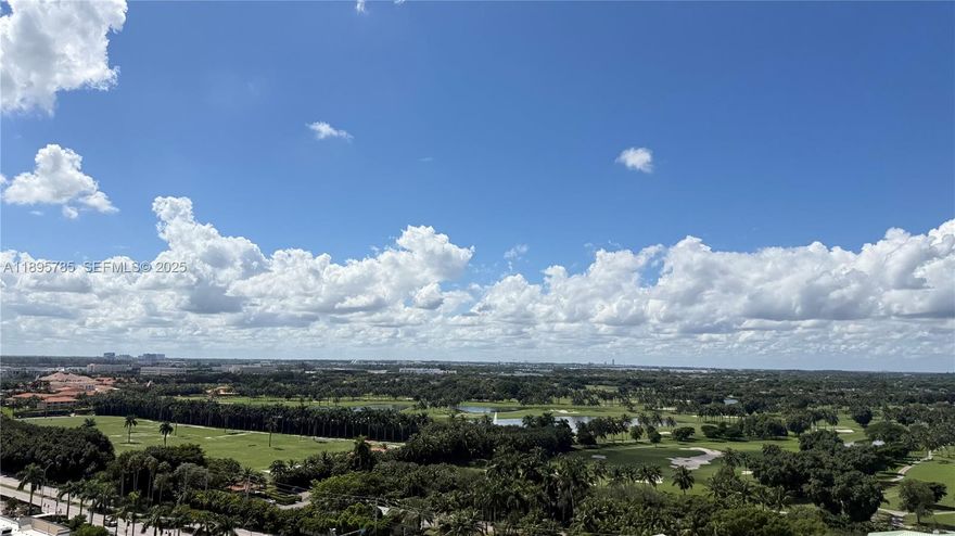 Modern High-rise in Doral. Large One bed,one bath on 15 th floor with direct views of Trump National Golf Course.Unit features Porcelain floors,wireless Nest technology for a/c basic cable and internet.
Washer and Dryer inside the unit. Comes with One CAR PARKING SPACE. Located in heart of Doral.
Amenities include Valet service,infinity pool,sauna,gym,media center and outdoor terrace.Schools within walking distance. Easy to show call Listing Agent>