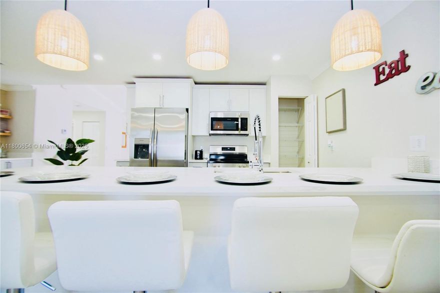 1.5 mile from the famous Atlantic avenue strip!! AVAILABLE for 3 or 6 months or up to 1 YEAR Term! Flexible lease term! Can come unfurnished for annual lease if needed. Available NOW! Relax and vacation in this Beautiful modern home right in the heart of Downtown Delray Beach. Just mins from Atlantic Ave! Healthy Walking distance from everything Downtown Delray Beach has to offer such as the restaurants, bars, and the beach. This property features 3 bedrooms with queen size beds, 2 full bathrooms, kitchen, living room, dining room, laundry room, outdoor seating, 1 car garage and drive way for up to 3 cars. Rapid approval!! Same day!