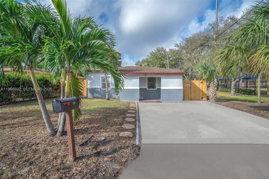 This stunning property boasts a brand-new kitchen with modern cabinets, countertops, and stainless steel appliances, including a refrigerator, microwave, dishwasher, and electric water heater. Owner also installed a brand new washer/dryer and recessed lighting. Updates include new walls, vinyl flooring, roof, fence, and freshly painted exterior. Bathrooms have been refreshed, move-in ready with privacy and style! We accept Section 8 Housing voucher.