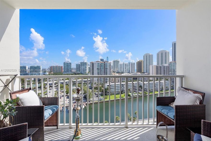 Stunning 1-bedroom residence on the 15th floor in desirable Sunny Isles Beach. Offering breathtaking views and an abundance of natural light throughout. This beautifully maintained unit features a spacious and functional layout, a bright living area, and a generously sized bedroom designed for comfort and relaxation. Includes 1 assigned parking space. Bike storage available.

Enjoy a prime location just minutes from the beach, premier shopping, dining, and entertainment. Perfect as a primary residence, vacation home, or investment opportunity. Experience elevated South Florida living in a highly desirable area.