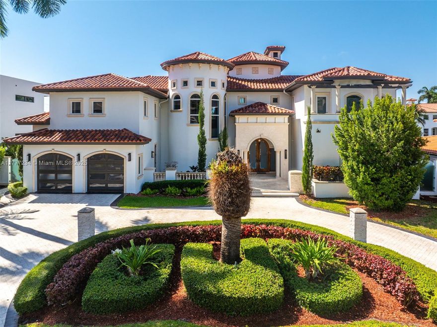 Welcome to 3442 NE 171st Street in Eastern Shores. A turnkey classical modern mansion with bold design, insane curb appeal, and done to the nines. Sprawling driveway on an oversized lot, massive ceilings, and huge rooms throughout. Every inch of this home is dialed in—movie theatre, office, 5 beds, 6 baths, and a chef’s kitchen straight out of your dreams. The backyard is stunning, tropical, and totally private. Located in guard-gated Eastern Shores, between Aventura and Bal Harbour—two of the top luxury destinations on the planet.