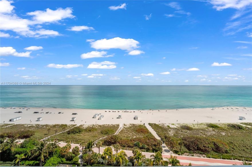 2bed/2.5bath at Mei Condo in millionaires row in Miami Beach. Enjpy amazing ocean and city views from corner unit with wraparound balcony. Tile and wood floors throughout. Can be sold furnished. Two parking spots and free valet for guests.