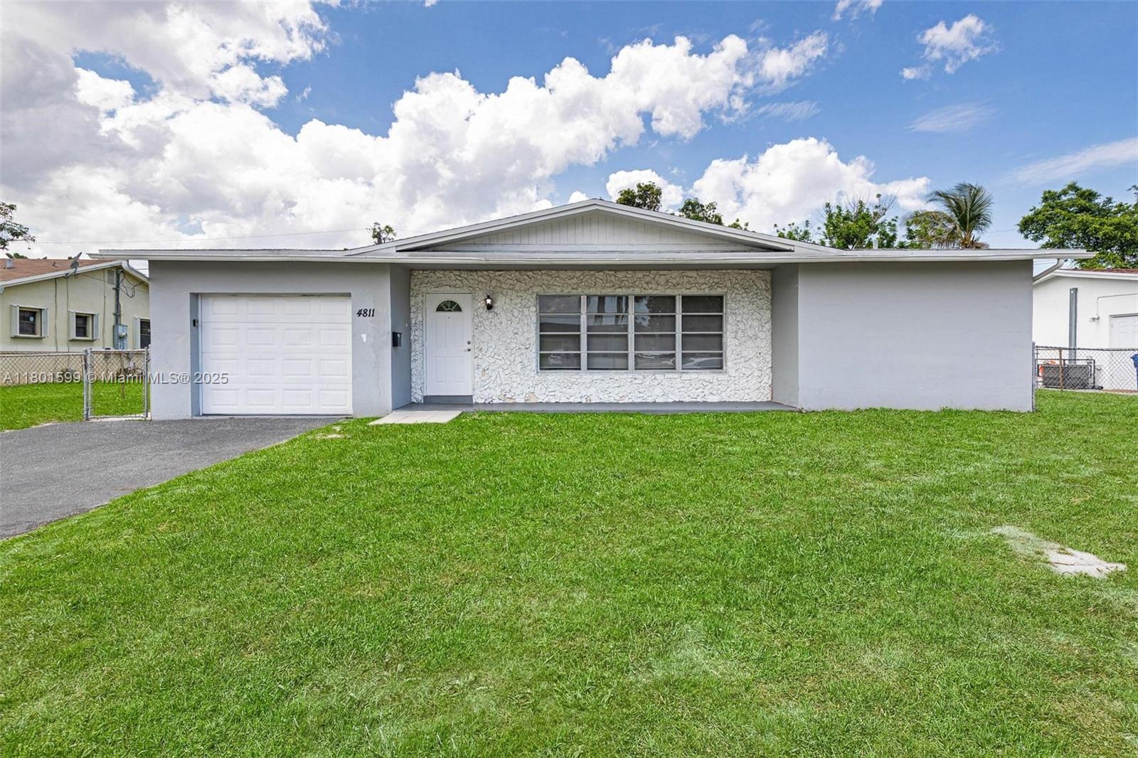 Property for Sale at 4811 Nw 18th St, Lauderhill, Miami-Dade County, Florida - Bedrooms: 3 
Bathrooms: 2  - $478,000
