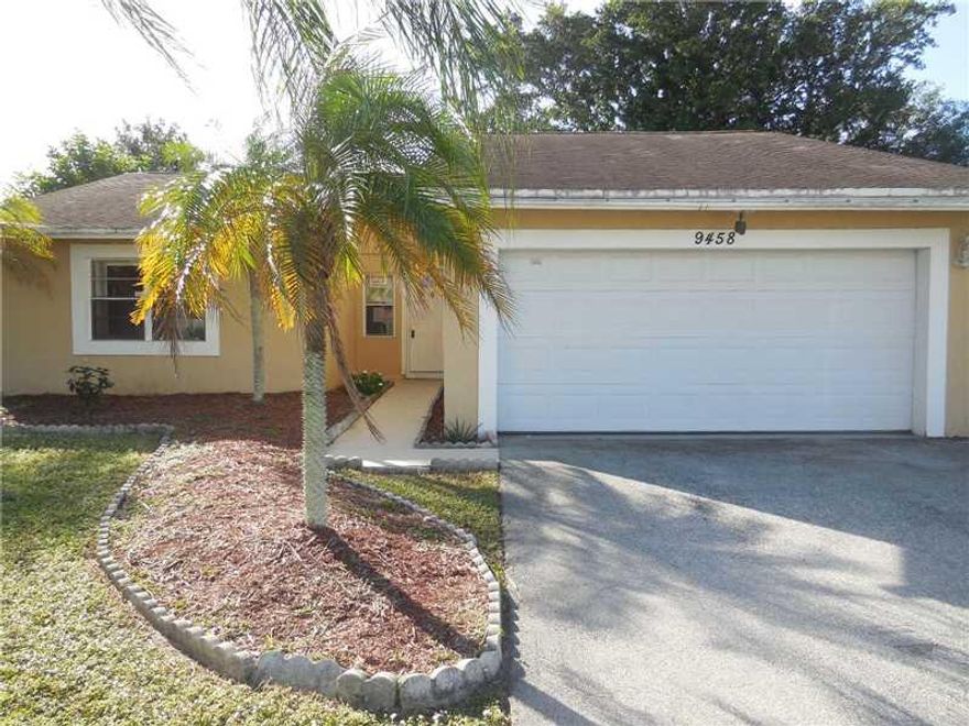 LOVELY 3 BEDROOM 2 BATH SINGLE FAMILY HOME IN BOCA RATON WITH A WATER VIEW IN BACK. THE HOME FEATURES A 2 CAR GARAGE AND AN ENCLOSED PATIO FOR YOUR ENJOYMENT. RENTING IS ALLOWED AFTER PURCHASE. CENTRALLY LOCATED IN BOCA RATON MINUTES FROM SHOPPING AND DIN ING. Seller Requires a Caliber Home Loans Qualification Letter prior to negotiation for any non-cash transaction. Please contact Caliber Loan Consultant Devin Brown, NMLS#363893