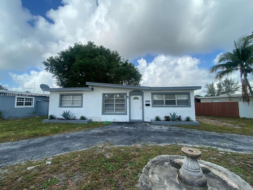 Great opportunity in West Park! This 3BR/2BA home offers spacious living and a functional layout in a quiet residential neighborhood. Prime location with easy access to I-95, Florida’s Turnpike, and 441, making commutes to Miami, Fort Lauderdale, and Hollywood convenient. Close to schools, parks, shopping, and dining. Perfect for first-time buyers or investors seeking a strong rental market and growing community.