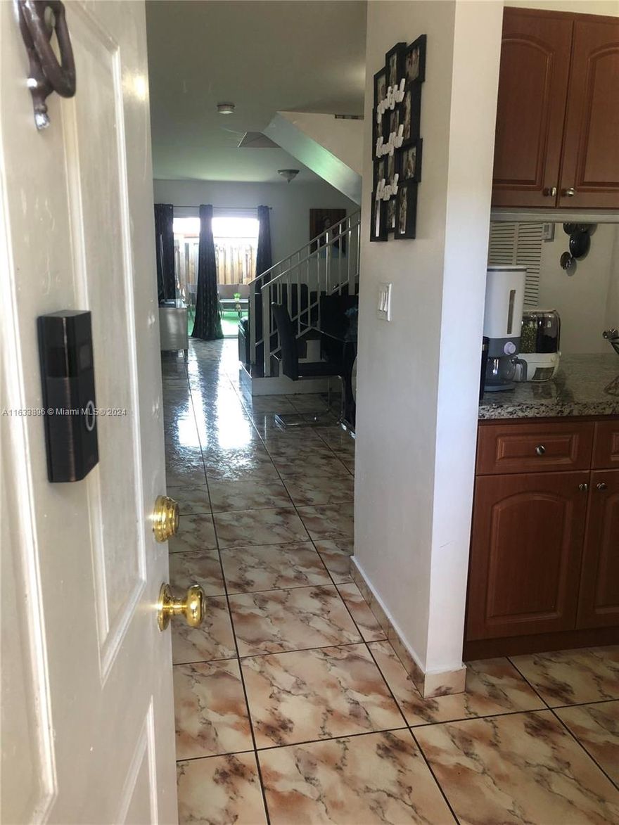 EXCELLENT TOWN HOUSE CONDO REMODELED WITH IMPACT WINDOW. NEAR OF SHOPPING CENTERS, RESTAURANT AND CONVENIENT LOCATION BESIDE PALMETTO EXPRESS WAY. As per Condominium Rules and Regulation, NO unit owner shall be able to SELL or LEASE a unit until after 24 consecutive months of ownership. NOT FOR INVESTOR; CASH ONLY AND OWNER OCCUPIED.