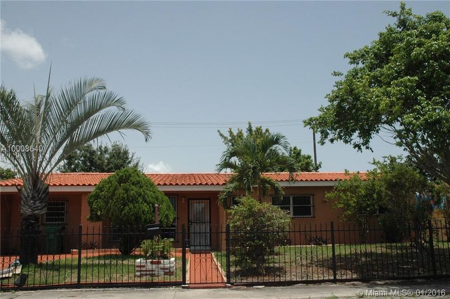 Marvelous property that was completely remodeled. New kitchen, new bathroom, electrical fixtures, and fresh paint around the property.  Big patio with enough room to make a pool.