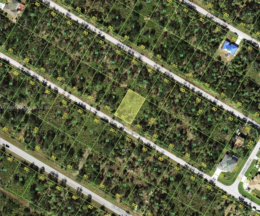 Explore the opportunity to build your dream home on a beautiful lot in the sought-after community of Port Charlotte. This property offers a natural setting that awaits transformation into a bespoke single-family home. Nestled in a tranquil area, it is perfect for those seeking a blend of privacy and accessibility. The lot is surrounded by the charm of Florida's nature and is conveniently close to shopping, dining, and entertainment options. For outdoor enthusiasts, the proximity to stunning Gulf beaches, excellent fishing, and boating opportunities make it an enviable location. This is an excellent choice for anyone looking to enjoy the peaceful yet connected lifestyle of Port Charlotte.