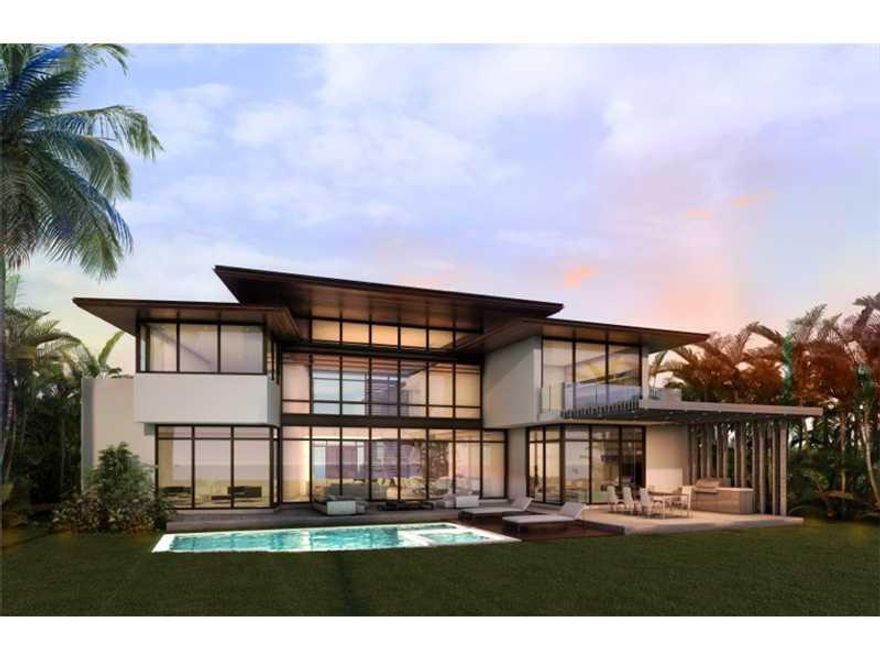 Brand new state of the art contemporary home situated in exclusive Bal Harbour Village. 2-story residence has 7bd/7.5ba w/6,000 sf under a/c & 7,160 sf gross. Elevator, double volume ceilings, spectacular kitchen, top of the line appl incl 2 dishwashers,  cooktops & sinks, open & spacious living & lrg dining rm overlooking lushly landscaped garden. Covered patio w/ summer kitchen, pool area w/Jacuzzi. Exquisite finishes to incl. limestone & wood flrs. Walk to world renowned shops, dining & beaches.