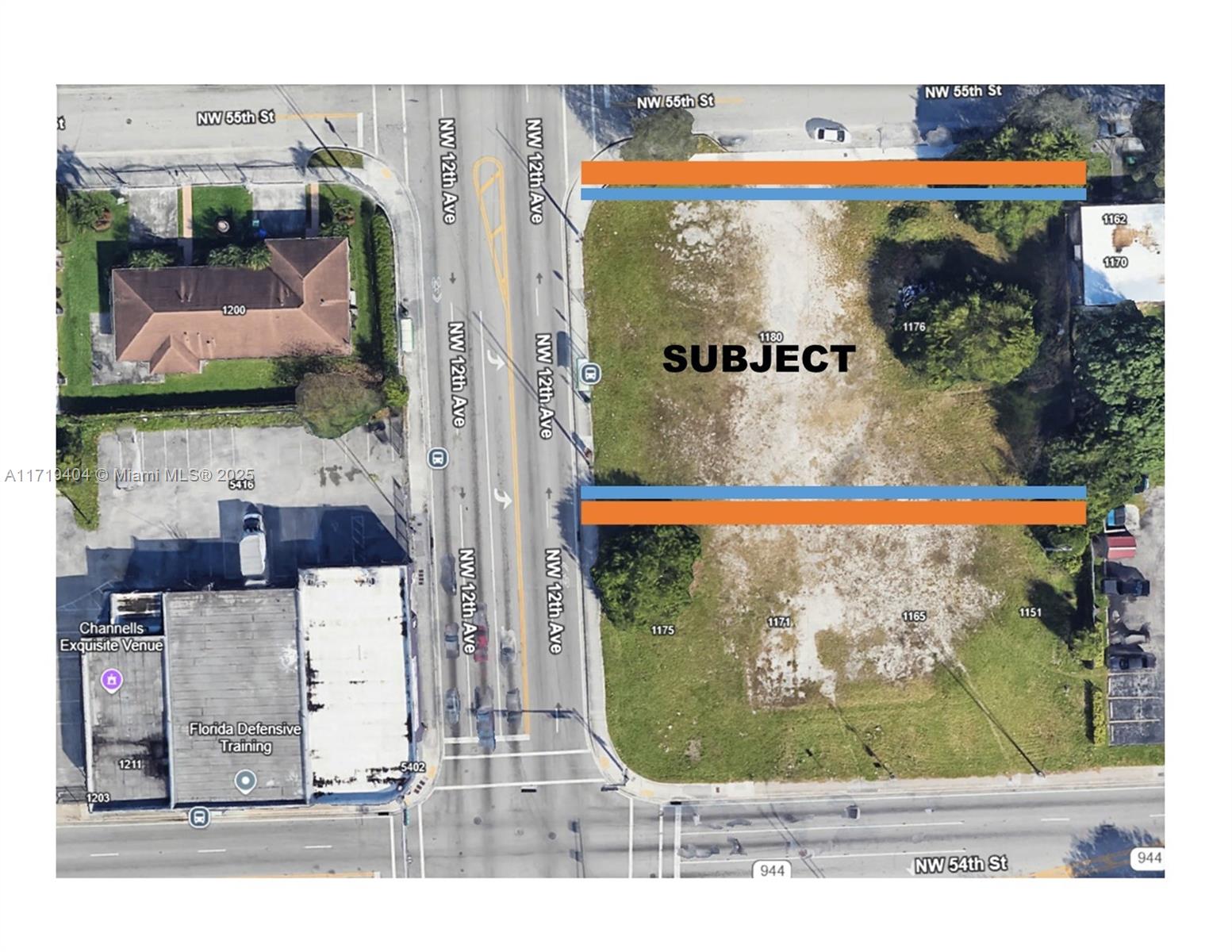 **Motivated Seller!** This prime corner Mixed-Use property spans 20,729 square feet and is zoned T-5 Miami 21, allowing for 65 units per acre. The site features 120 feet of frontage on NW 12th Avenue and 175 feet along 55th Street. Under the Live Local Act, the property can accommodate more than 250 units per acre with the potential for up to 8 stories and market rents are compatible. A bus stop is conveniently located in front of the site. Situated at the northeast corner of NW 12th Avenue and 55th Street in the city of Miami, this location is in close proximity to the Miami Health Center, Wynwood, and Magic City. There is potential for assemblage, increasing the total area to 35,000 square feet. Opportunity zone!!!