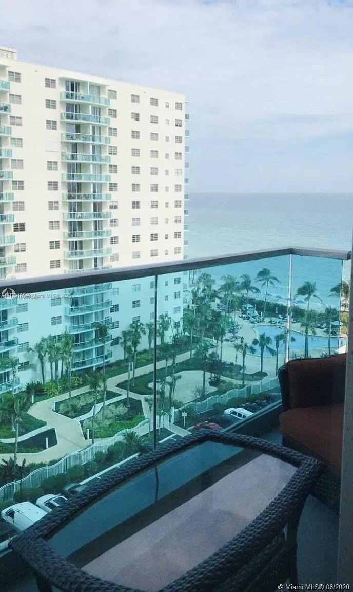 Rental Property at 4001 S Ocean Dr 10K, Hollywood, Broward County, Florida - Bedrooms: 1 
Bathrooms: 2  - $3,200 MO.