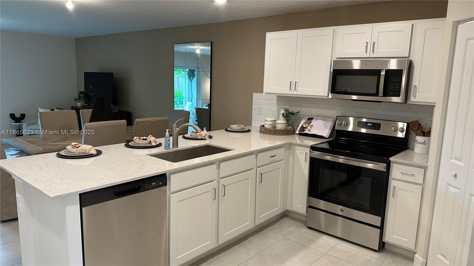 Welcome to townhome located in Lake Worth, Florida! One mile from the turnpike. This beautiful two-story townhome with 3 bedrooms and 2 1/2 bathrooms, perfect for families. Open concept, modern kitchen with stainless-steel appliances and ample counter space. Dining and living room, creating an ideal space for entertaining guests. Upstairs and you'll find the home's 3 bedrooms, each with ample natural light and closet space. smart Avi/C thermostat and ring doorbell camera. HOA application is required for approval. 1st month, and 2 security. *** Schedule appointment via showing time **