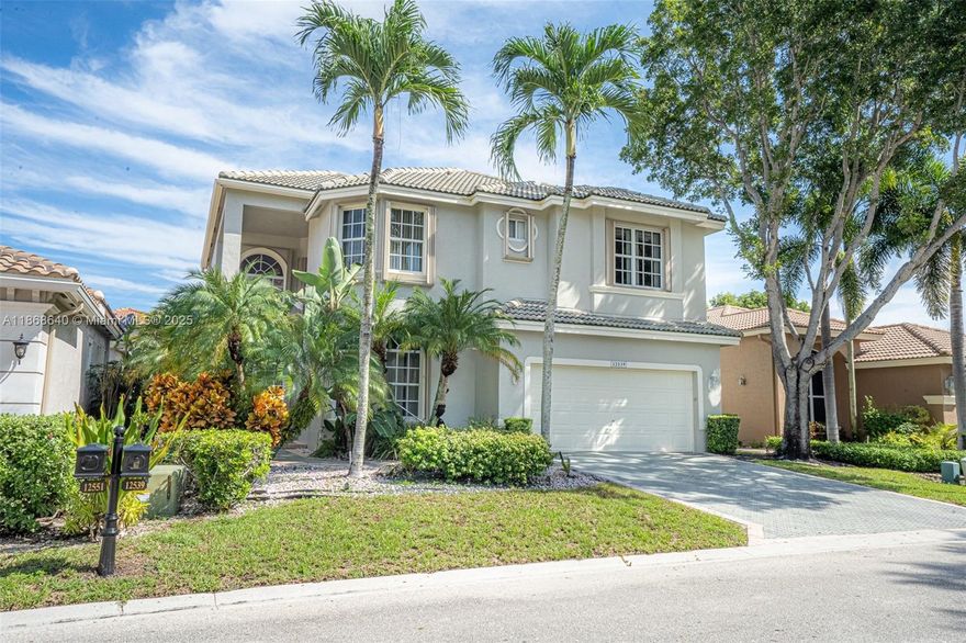 Very Motivated Sellers. Discover elegance and comfort in this spectacular 5-bedroom + loft home in the exclusive Heron Bay community. Enjoy your own private pool, spa, and spacious interiors featuring a Spacious kitchen with wood cabinets and stainless steel appliances. The primary suite and an additional bedroom are conveniently located on the first floor, while the remaining bedrooms and loft provide the perfect layout upstairs. Surrounded by resort-style amenities including gym, tennis courts, pools, and 24/7 security. The perfect combination of comfort, location, and lifestyle. Two A/C's Both 2023