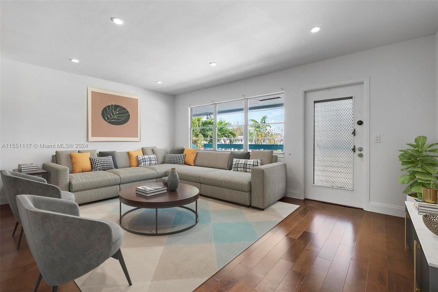 Welcome to this meticulously renovated condominium designed for comfortable and modern living, exclusively for individuals aged 55 and older. This property seamlessly combines contemporary aesthetics with practical features, ensuring a lifestyle of convenience and style. Upon entering, you'll be greeted by an open-concept layout that enhances the sense of space and connectivity throughout the living areas. The kitchen, a focal point of this home. Location is key, and this condominium is strategically situated close to major highways, facilitating easy access to surrounding areas. Additionally, being near the beach ensures that you can enjoy the coastal lifestyle at your convenience.