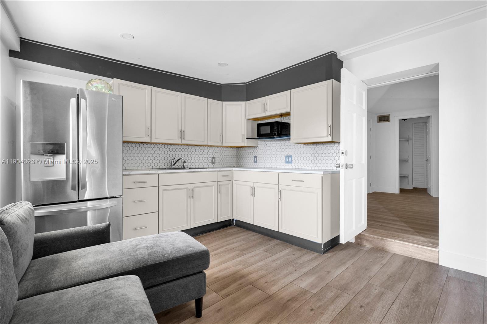 Newly remodeled 1-bedroom, 1-bath in-law suite with private entrance, offering comfort and privacy in a quiet, family-friendly neighborhood. Modern finishes throughout, including a sleek kitchenette, updated bathroom, fresh flooring, and efficient layout perfect for one person or a couple. All utilities are included—no extra monthly bills! Centrally located near the Turnpike, schools, supermarkets, and shops. Rapid approval and move-in ready. 2 months deposit required.