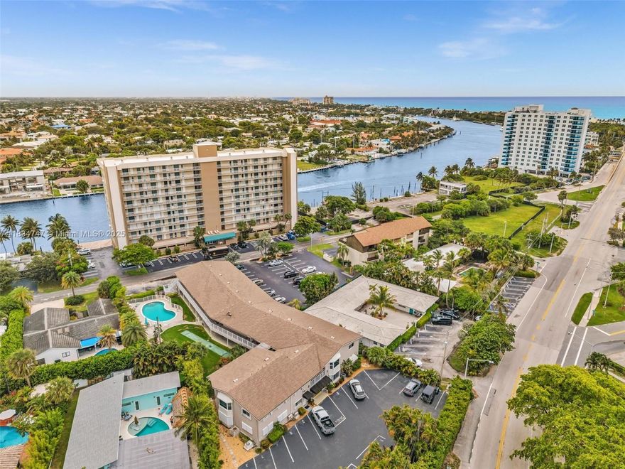 What a perfect place to live just steps from the beach!  Come see this remodeled unit in Pompano Beach with new impact windows and doors, new electrical panel and a new kitchen and bath!  This charming property comes with private parking, an additional storage unit, beautiful pool and an oversized manicured green space for relaxing.  This property is great for investors and snowbirds as you can rent it out immediately.  Pompano Beach has invested 2B into the city and downtown making it one of the most desirable places to live in south Florida!