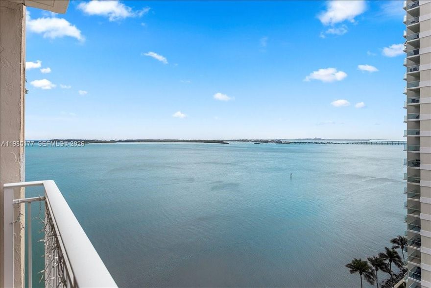 Experience elevated island living in this stunning 2-bedroom, 2-bath residence at Isola Brickell Key, one of Brickell Key’s most desirable waterfront buildings. Perched on a high floor, this beautifully appointed unit offers breathtaking bay views, where sparkling waters and mesmerizing sunsets create the perfect backdrop for everyday living.

The spacious layout is filled with natural light and features an open-concept living and dining area with floor-to-ceiling windows that showcase spectacular water views from every angle. The kitchen flows seamlessly into the living space, perfect for both relaxing and entertaining.

Enjoy the privacy and tranquility of island living on Brickell Key, while being just minutes from the vibrant energy of Brickell, known for its world-class dining, shopping, and nightlife.

A rare opportunity to own a piece of paradise in the heart of Miami.