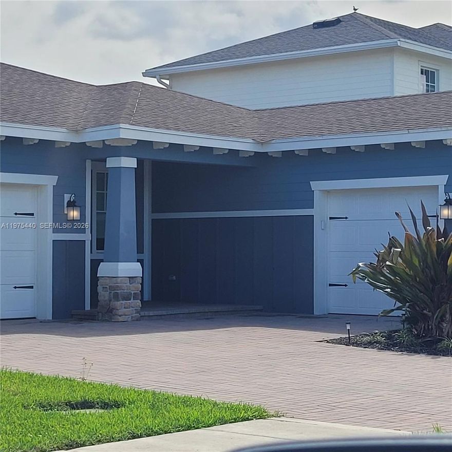 New home! Rosemary model with 4 bedrooms, 3 bath, 2 car garage + cart garage in the Arden Community. Amazing amenities include 2 great pools, lake house community, fitness center, illuminated tennis courts, kayak, canoe, and electric boats to Lake Arden, farm and event barn. Near top rated schools.