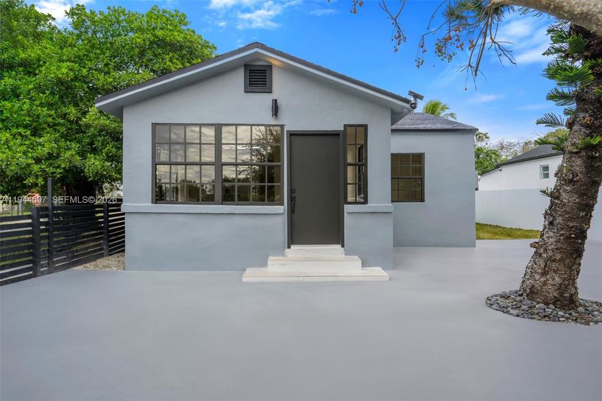 6,655 lot, Welcome to this beautifully fully renovated 3-bedroom, 2-bath single-family home ideally located in central Miami (33142). This move-in-ready residence sits on a generous 6,655 SF lot, offering excellent future development or expansion potential — a rare opportunity for both end-users and investors. The home features modern upgrades throughout, including updated flooring, contemporary finishes, and a functional layout designed for comfortable living. Prime location just minutes from Miami International Airport, with quick access to major highways, Downtown Miami, Wynwood, Design District, and key employment centers. The oversized lot provides flexibility for future additions, new construction, or value-add opportunities, making this property especially attractive in an up-and-coming area with strong growth potential. Close to shopping, dining, public transportation, and daily conveniences. A perfect blend of location, condition, and land value. As-is sale. Easy to show.