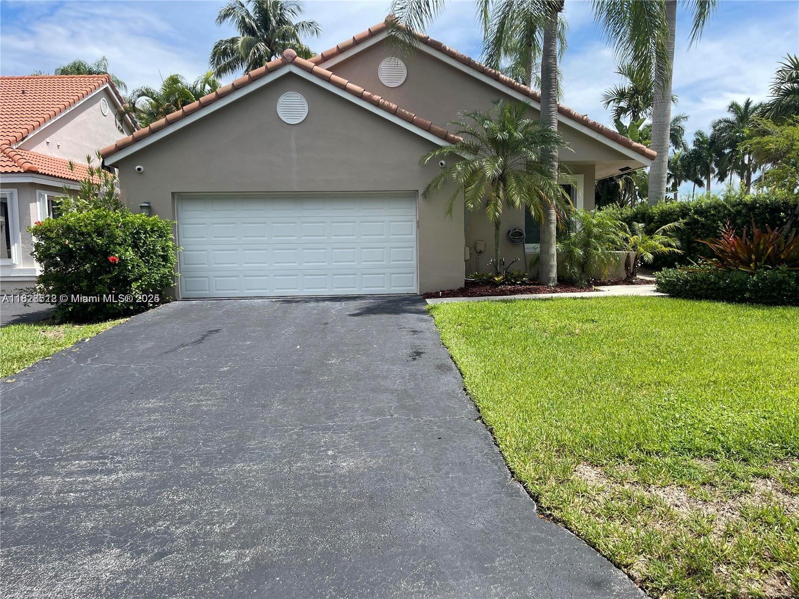 Discover this stunning single-family rental located in the great Sunset Cove community. This residence boasts 2 bedrooms and 2 bathrooms, along with a den that can serve as a third bedroom, office, or nursery. The kitchen is a highlight, featuring espresso cabinets, ample storage, deep drawers for pots and pans & convenient pantry roll-outs, all complemented by granite countertops, a glass tile backsplash & stainless steel appliances. Laundry room, smart home features such as a Nest doorbell and thermostat, a new roof, and impact-resistant windows and doors. The private backyard is enhanced by a newer fence & lush landscaping, while the homeowners' association takes care of front and backyard landscaping, sprinkler maintenance, and provides a 24-hour staffed gatehouse for added security.