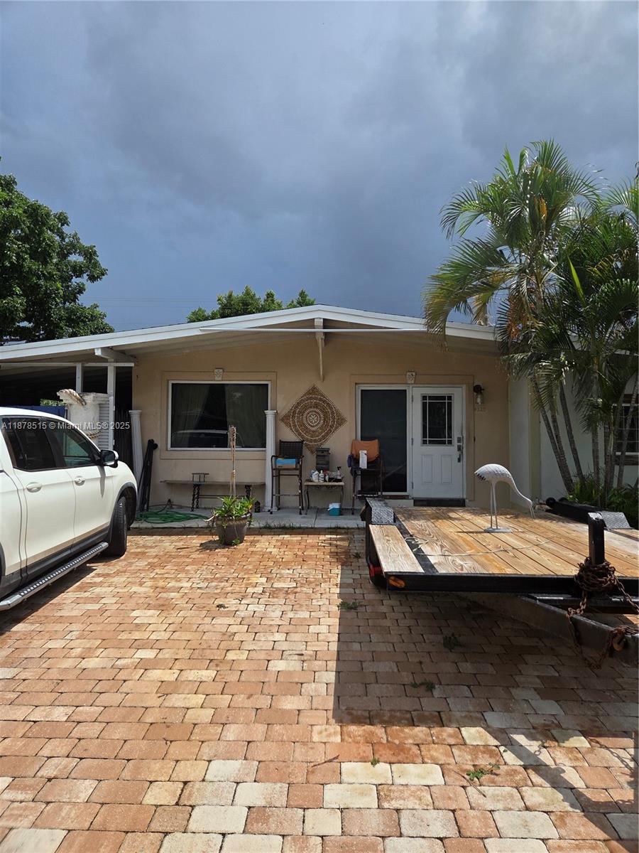 Welcome to this unique property in Pompano Beach. Property has 3 bedrooms and 1 bathroom and can be converted into a 4th bedroom with a carport conversion and add an additional bathroom to increase comfort and value. New roof 2023. New A/C 2025. FULL IMPACT WINDOWS THROUGHOUT. Tankless water heater. Large shed in the backyard. Full property walkthrough video available upon request as well. PLEASE NOTE I AM NOT AVAILABLE ON THE SABBATH/SATURDAYS.