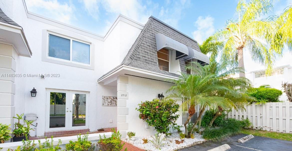Enjoy comfortable living in this Home.Has been remodeled throughout.3 bedroom 2.5 baths 2,204 sfsqft corner townhouse In Venetian Park East Hallandale. Marble floors downstairs and in all the bathrooms Wood floors on the upper level. Oversized Kitchen and laundry room with high end appliances. Custom Walk in Closets. Awnings front and back save on A/C Very nice views from inside the home looking north and south onto very nice park like areas. Home is located on the best street in the area with no through traffic, very good for young children. Townhome is an end unit which. End units are the largest sized townhomes in the complex. private balcony and private patio provides convenience and style. Quality finishes and maximum natural light access, this home offers modern living at its finest.