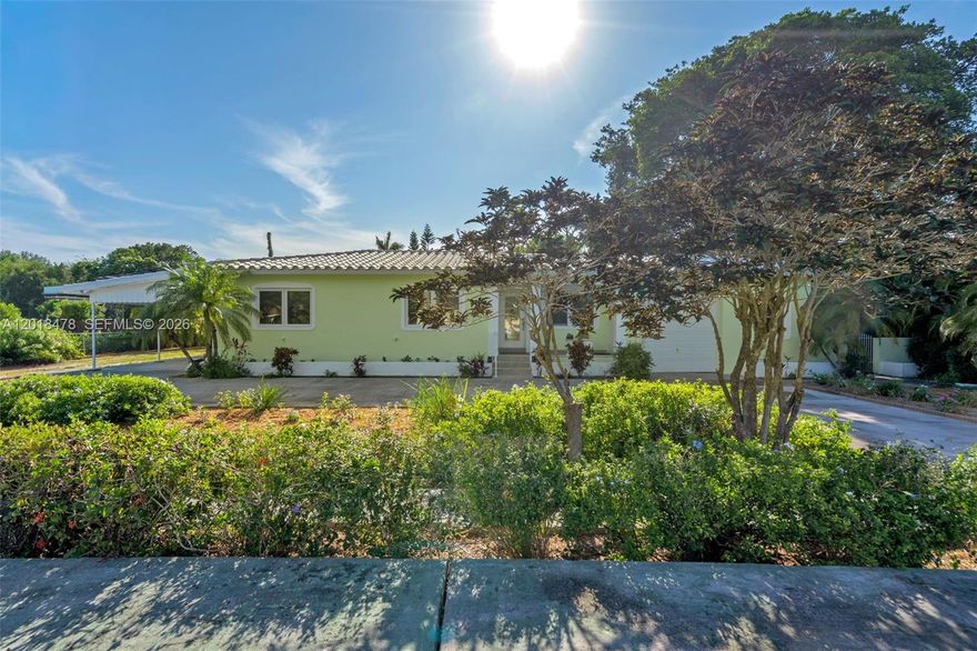 Rare opportunity to own this spacious 5-bedroom, 3-bathroom Miami home sitting on a massive 34,574-square-foot lot — just shy of an acre. Boasting 3,968 total square feet, this home offers an oversized kitchen with plenty of space for cooking, hosting, and gathering. Bright and spacious bedrooms provide endless possibilities for multi-generational living, guest accommodations, or home office space. The private in-law quarters offer excellent flexibility for extended family, guests, or potential rental income. The large utility room provides ample space for laundry, storage, and organization.

Step outside to your private backyard oasis featuring a pool, tranquil bird-feeding pond, and plenty of space to enjoy South Florida living. The property also features hurricane impact windows throughout and a solar panel system designed to help reduce electricity costs. Ample parking accommodates at least 10 vehicles, along with space for a boat, in addition to the 2-car garage.

Sellers are additionally offering an RV for $30,000, previously rented for $1,500 per month, complete with its own electrical panel and septic tank — creating excellent income-producing potential. A unique property with endless possibilities for homeowners, investors, or multi-generational living. Positioned in a prime Miami location near Miami Shores, the Miami Design District, Wynwood, and I-95, this oversized property offers endless potential in a rapidly growing area.