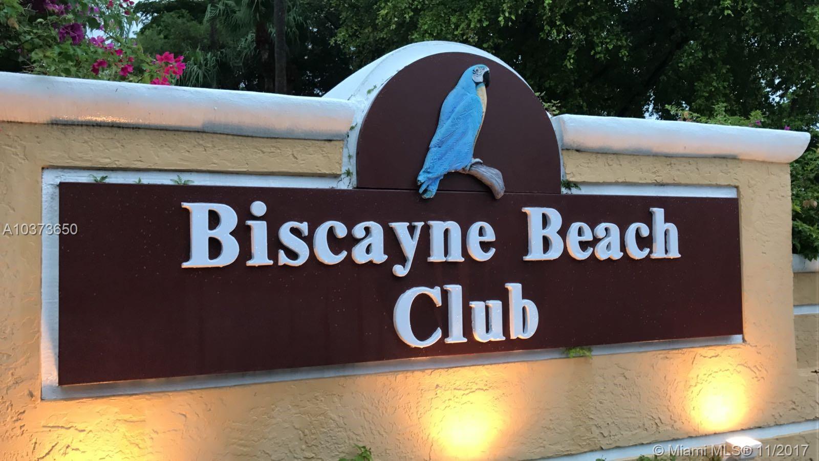 BISCAYNE BEACH CLUB CONDO - Residential Lease