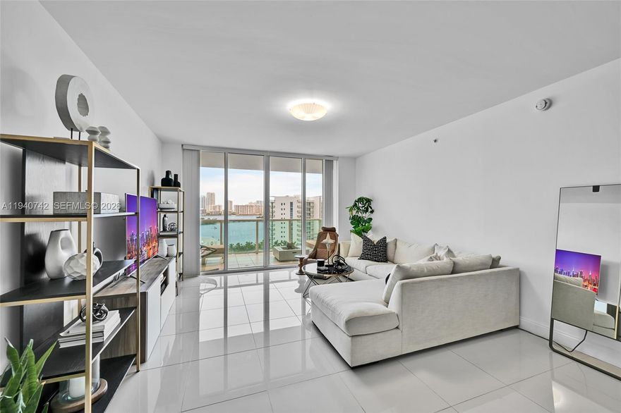 Beautifully Updated 2Bed+Den/2.5 Bath@Aventura Marina TWO! Experience Modern Luxury in this Bright & Spacious 1824SQFT Split Floor Plan Residence Overlooking Stunning Ocean,Bay &Intracoastal Views! Features Include an Oversized Primary Suite w/Water Views,Walk-in Closet, Dual Sinks, Separate Shower/Tub, Secondary Room is an Ensuite w/Bathroom Looking at the Guitar Hotel, Plus a Fully Enclosed Den w/French Doors & Large Built-In Storage Systems, a Foyer, Walk-in Laundry,Samsung Washer/Dryer & Hurricane Windows! Amenities include 2 Clubhouses,Kitchen& Bbq,Billiards,2 Pools,Jacuzzi, Steam&Sauna,Massive Fitness Center w/Weight/Cardio/Aerobics &Daily Classes,Dog Park &Dock! Located next to Founders Park,Pickleball/Tennis, Aventura Mall &Turnberry Golf! Lux living at its finest.Wont Last !