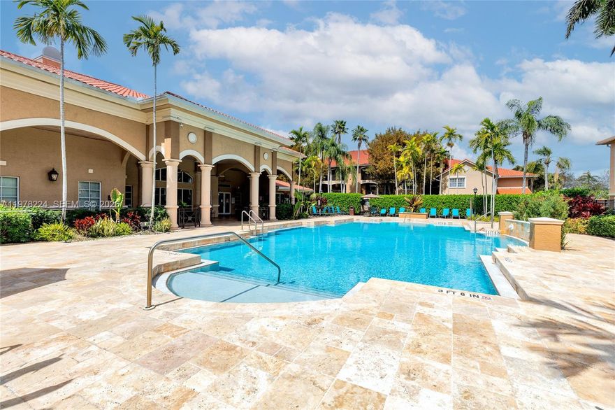 Unique opportunity! This bright, spacious 2-bedroom, 2-bath unit at La Marquesa at Pembroke Pines has everything you need—an open layout, great-sized bedrooms, and your own private balcony to unwind. Enjoy the convenience of an in-unit washer and dryer assigned parking and guest spots. The community makes life easy: a refreshing pool, fully equipped gym, fun playground, and even an on-site car-washing area. Gated community.The grounds are beautifully maintained and feel relaxed and welcoming. Best part? You’re close great restaurants, schools, entertainment, and you can even walk to your favorite stores. Quick access to I-75 and Pembroke Lakes Mall keeps everything within reach. Hurry! This opportunity one won't last!