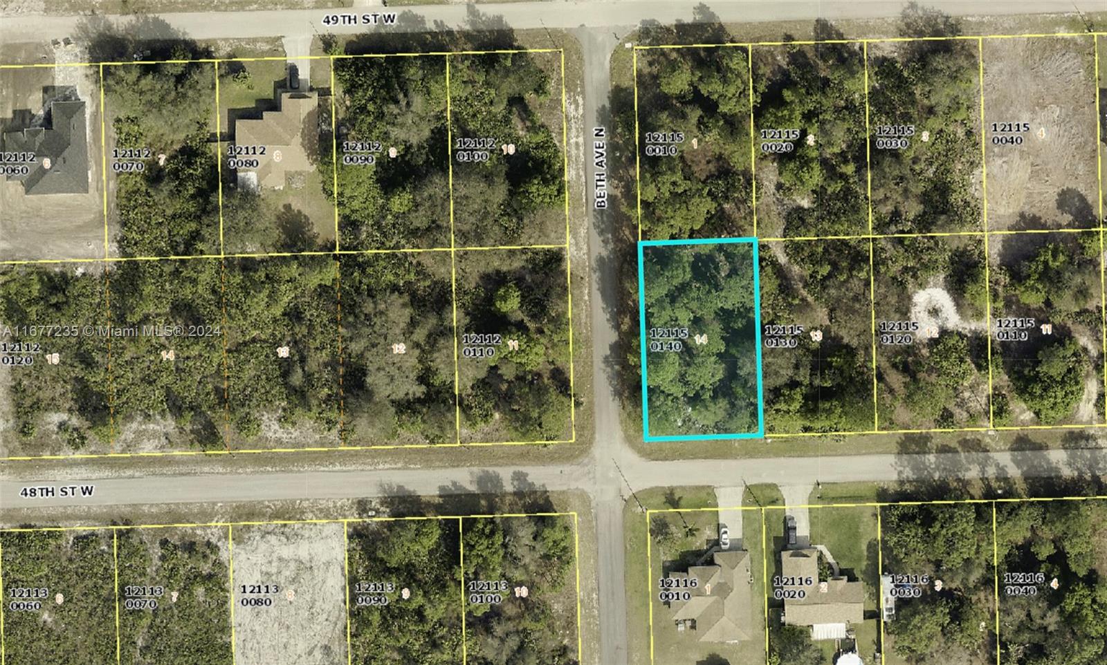 Build your dream home on this prime 0.25-acre corner lot in the highly desirable Lehigh Acres area! This spacious lot offers ample room for a custom-designed home, nestled in a peaceful and growing neighborhood. Its excellent location provides easy access to Sunshine Blvd N, leading directly to Lee Blvd, where you'll find a variety of restaurants, supermarkets, and convenience stores. Enjoy the perfect blend of tranquility and accessibility, with nearby schools, parks, and more. Just a short drive to Fort Myers and Punta Gorda airports. Whether you're looking to build your forever home or invest in Florida's booming real estate market, this lot is the perfect canvas for your vision. Don't miss out on the opportunity to get this prestigiously located corner lot!