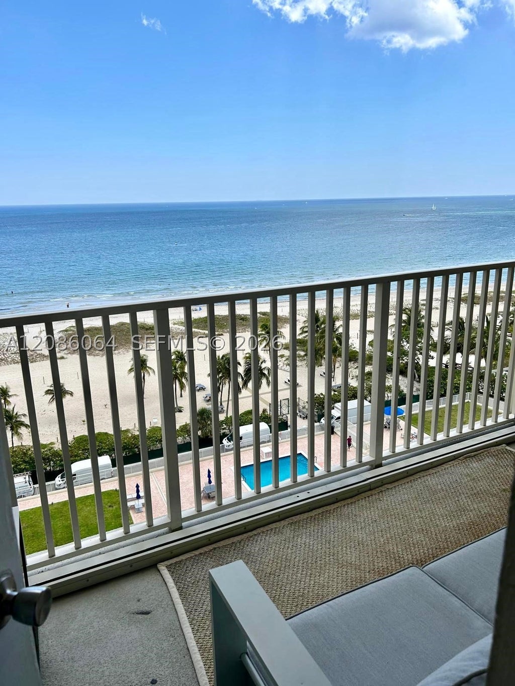 Photo of 750 N Ocean Blvd #1106, Pompano Beach, FL 33062 (MLS # A12086064)