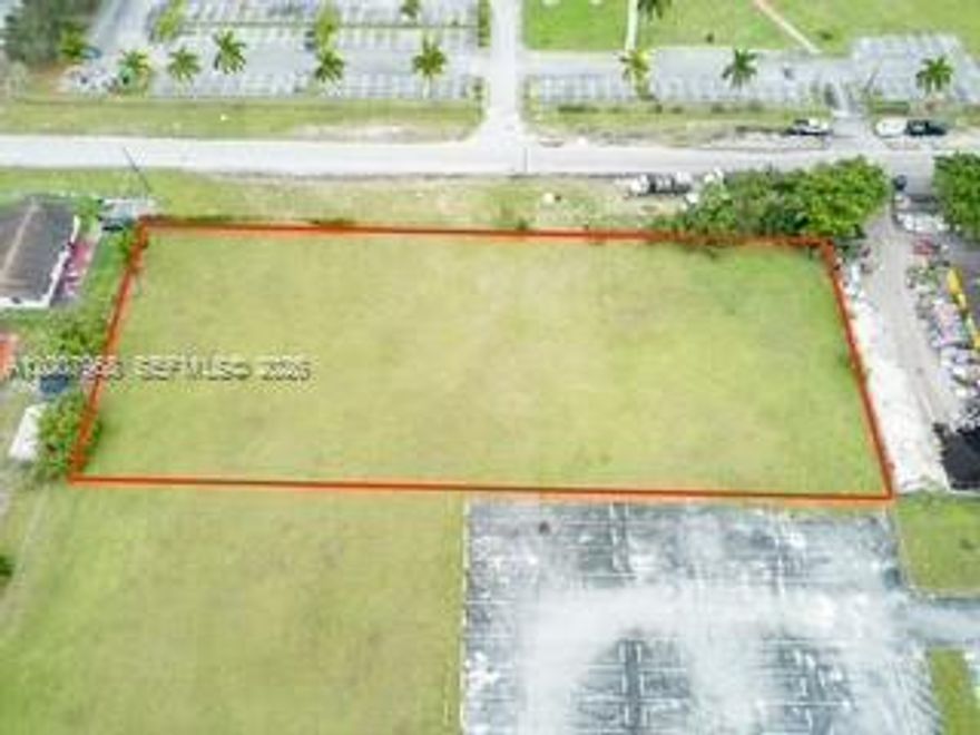 Priced to sell. Approx. 1.21 acres (±52,708 sq ft) available within an existing church property in a high growth area. Approx. 175 ft frontage by 300 ft depth, offering a strong footprint for redevelopment or residential use.

Sold as part of a larger parcel. Buyer to handle platting and subdivision with Miami Dade County. All zoning and use to be verified by buyer.

Seller is motivated and ready to close. This is not a test listing. Investors and developers, submit your offers. Opportunities like this are limited.
