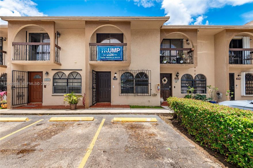Renovated Gem Near Miami Lakes – LOW HOA! Looking for a smart move? This stunningly updated townhouse is the perfect addition to your portfolio or a future home for yourself. Currently tenant-occupied, this property features a sleek modern kitchen, a brand-new AC unit, . The layout includes a primary suite with a massive walk-in closet and a private outdoor terrace and outdoor backyard enclosed . Enjoy the freedom of LOW HOA and the prestige of being right next to Miami Lakes. Please do not disturb tenants—schedule your private showing today!