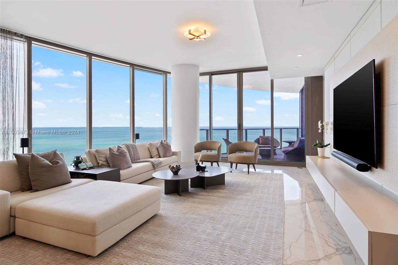 Property for Sale at 15701 Collins Ave 601, Sunny Isles Beach, Miami-Dade County, Florida - Bedrooms: 4 
Bathrooms: 5  - $5,199,000