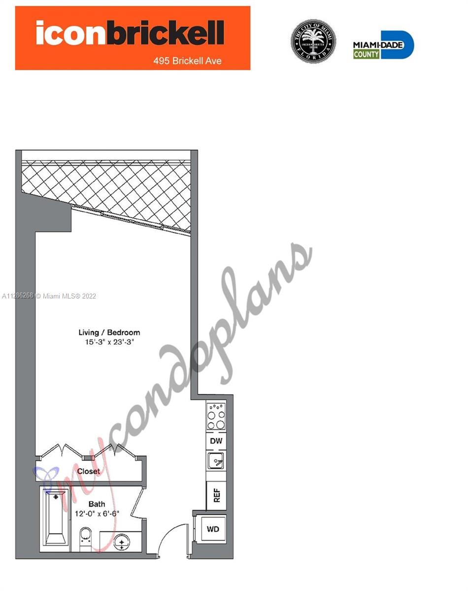 ICONBRICKELL CONDO NO 1 - Residential Lease