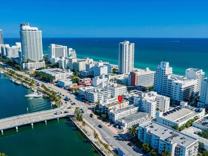 A sun-drenched, fully furnished studio in the heart of Miami Beach—thoughtfully designed and ready to impress. With a transferable short-term rental license paid through September 2025, it’s a rare find for savvy investors seeking daily or long-term income potential. Surrounded by world-class dining and vibrant hospitality, the location speaks for itself. No rental restrictions, full flexibility. Please note: this unit is to be sold with neighboring Unit 104, equally furnished and effortlessly styled.