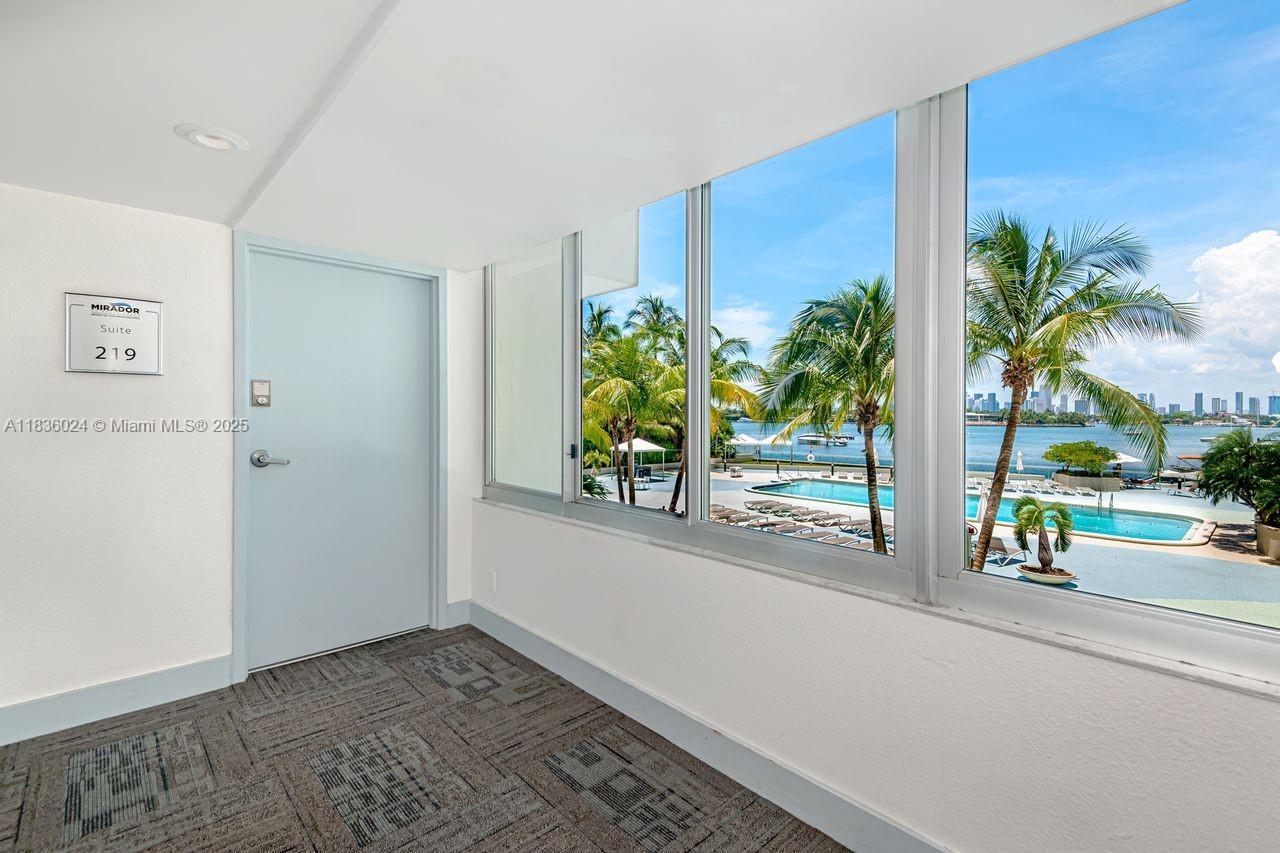 Direct Bay View Private Office located in the Mirador 1200. All utilities included in the HOA dues for this property. Great space with great views to the Bay and Downtown Miami.
