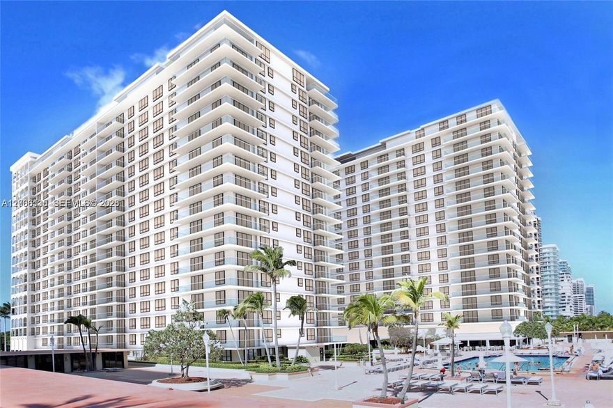 Welcome to The Balmoral in Bal Harbour. Magnificent Oceanfront Residence with Breathtaking views!
Imagine waking up to the sound of the Atlantic ocean and watching the sun rise. Enjoy the spacious  large open balcony w/new glass enclosure overlooking the ocean. This unit Boasts nearly 2,000 sq. ft. of open concept living space ! Large kitchen with breakfast area, Over size Living room and dining room, spacious bedrooms, many closets, and washer & dryer in unit  - a Must SEE! The renowned Balmoral offers 5-star Services: Beach & pool attendants, Valet, bellman, newly renovated fitness center, newly renovated Restaurant, 24-hr security, new tennis courts and newly designed pool deck and courtyard  now under renovation. Prime Bal Harbour location—directly across from The Renown Bal Harbour Shops, walking distance to Harding avenue, walking distance to houses of worship, Luxury fine dining & world-class shopping. Experience Bal Harbour living at its best !