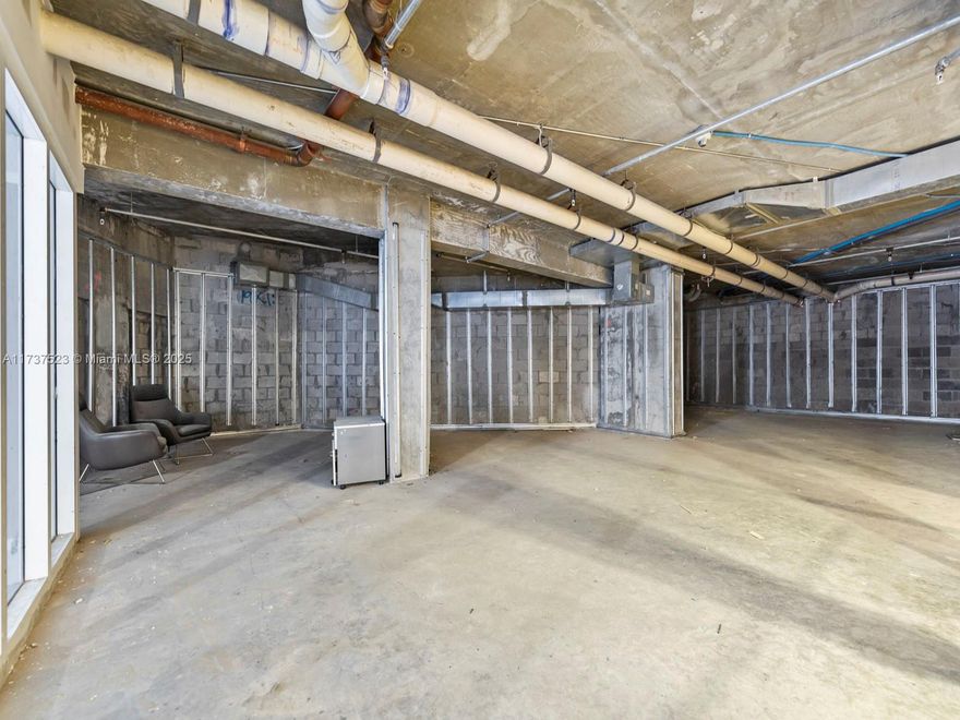 Stunning 1200 sq ft  Prime Commercial retail space in the exclusive Sail on Brickell , Surrounded by upscale Condos, Shopping, Hotels and Stores. This location is in the center of it all and with only a monthly COA OF $695.,This truly is a One of A Kind property !!!  2/2 also available for sale on the 18th floor ML#