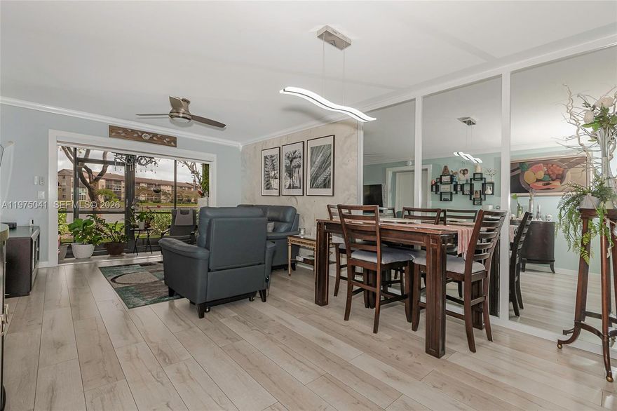 Welcome to this bright and spacious 2-bedroom, 2-bath condo located on the top floor of the desirable building in  SUFFOLK Century Village,  Pembroke Pines. This well-maintained residence is a comfortable living space, featuring a split-bedroom layout, ceramic floors, and a private balcony with peaceful lago views. Enjoy the serenity and security of this 55+ resort-style in a premium location, known for its beautifully maintained grounds and vibrant lifestyle. The monthly association includes cable, high-speed internet, water, trash removal, and access to outstanding amenities, including clubhouse, pool, fitness activities, courtesy transportation, and social events. Conveniently located near Pembroke Gardens, shopping, dining, medical facilities, and major highways, this home offers both comfort and accessibility. Perfect for year-round living. Association approval required prior to occupancy. Estimated approval period: 30–45 days. Must apply through the First Services Residential  and comply with Century Village rules and regulations.