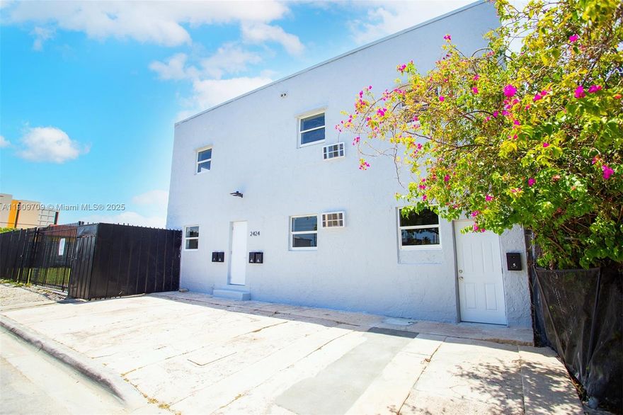 LOCATION, LOCATION, LOCATION! COMPLETELY RENOVATED 2 BEDROOM 1 BATH IN WEST WYNWOOD. TILED THROUGHOUT, STAINLESS STEEL APPLIANCES & WALL UNIT FOR AC. COIN LAUNDRY IN THE BUILDING FOR ALL TENANTS. THIS WILL NOT LAST!