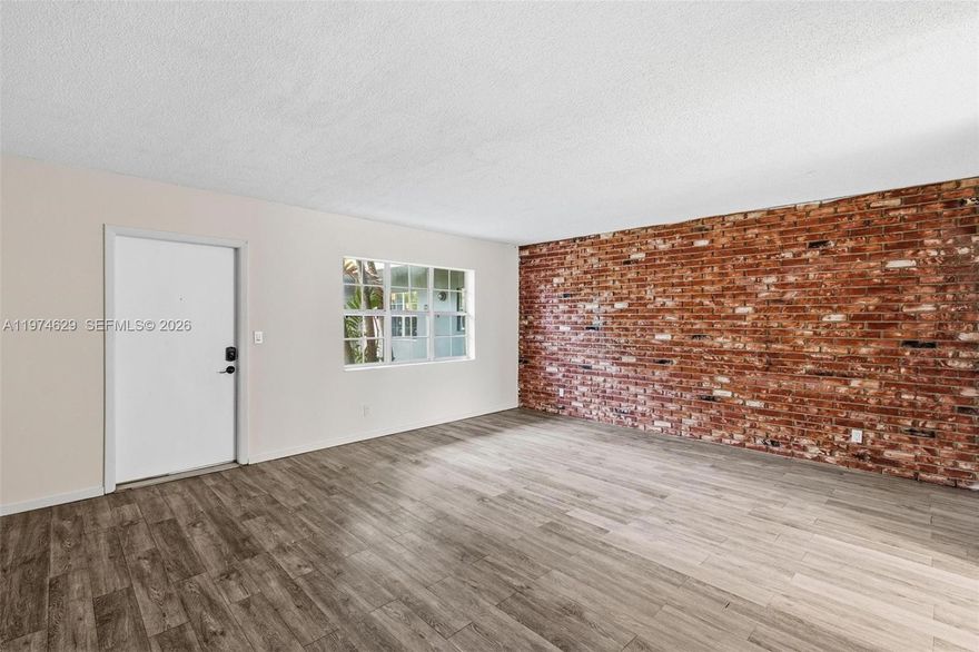 Great 2 BD/1 BA in a pet-friendly building. Rarely available, this downstairs unit has large bedrooms with nice walk-in closets. Location is off of Andrews Ave, close to highways, Las Olas shops and restaurants. Additional Water Fee of ($140.00) and Laundry Fee ($25.00) is added to the base rent. Max 2 people per unit. No Airbnb/Short-Term Allowed or Sub-Letting.