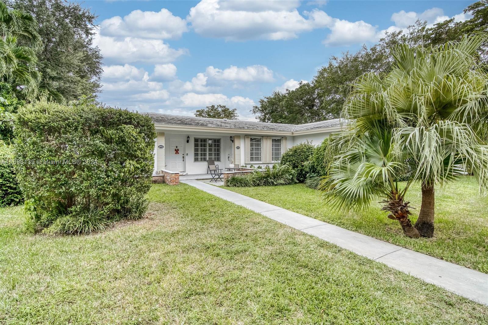 Rental Property at 970 Benevento Ave 970, Coral Gables, Broward County, Florida - Bedrooms: 3 
Bathrooms: 2  - $4,700 MO.