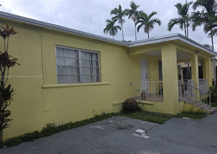 Prime Investment Opportunity! Rarely available triplex offering three individual units with strong income potential and an unbeatable location near MIA, major expressways, shopping, and restaurants.  Unit 1: 3 bds, 2 bths single-story layout, spacious living areas, ideal for long-term tenants or owner occupancy.  Unit 2: 4 bds, 2 bths two-story design, great for large households or maximizing rental revenue; currently used as a 3/1 and 1/1 with separate entrance.  Unit 3: 1 bedroom, 1 bath single-story.  The property features ample on-site parking and separate living spaces.  High-demand rental area ensures consistent occupancy and reliable returns.  Perfect for investors seeking solid cash flow and long-term growth.  Don’t miss this rare find.